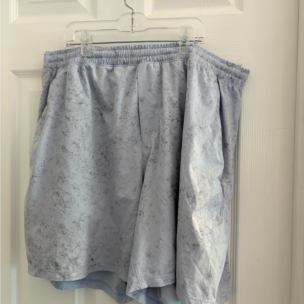 lululemon athletica Light Gray Athletic Shorts